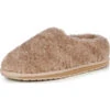 EMU Australia Joy Teddy Lammfell-Hausschuhe - Camel -Schuhgeschäft 24690315 01