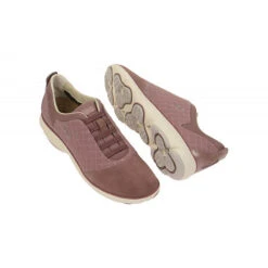 Geox Damenschuhe NEBULA Sportliche Slipper - Rot -Schuhgeschäft 24993869 05