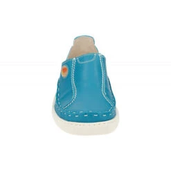 Damenschuhe Sportliche Slipper - Blau -Schuhgeschäft 24995349 05