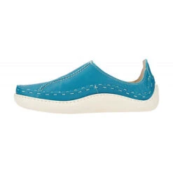 Damenschuhe Sportliche Slipper - Blau -Schuhgeschäft 24995349 06