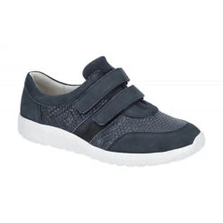 Damenschuhe M-IRA Komfort-Slipper - Blau