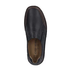 Josef Seibel Anvers 63 | Slipper Für Herren | Schwarz Anvers 63, Schwarz-kombi Komfort-Slipper - Schwarz-kombi -Schuhgeschäft 25002085 06