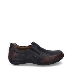 Josef Seibel Anvers 63 | Slipper Für Herren | Schwarz Anvers 63, Schwarz-kombi Komfort-Slipper - Schwarz-kombi -Schuhgeschäft 25002085 07