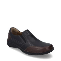 Josef Seibel Anvers 63 | Slipper Für Herren | Schwarz Anvers 63, Schwarz-kombi Komfort-Slipper - Schwarz-kombi -Schuhgeschäft 25002085 08