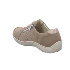 Damen Schnürhalbschuhe Henni Schnürschuh Freizeit Sport Schuhe Nubukleder Uni Schnürschuhe - Beige -Schuhgeschäft 25147734 05