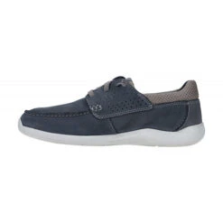 Clarks Herrenschuhe GORWIN MOC Sportliche Slipper - Blau -Schuhgeschäft 25190149 14