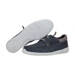 Clarks Herrenschuhe GORWIN MOC Sportliche Slipper - Blau -Schuhgeschäft 25190149 18