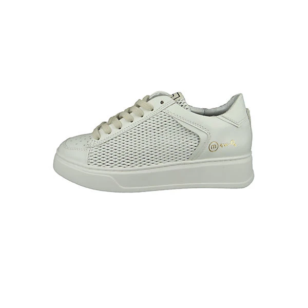 MJUS Damen Low Sneaker Tech Low Top P56106-0101 Weiß 6105 Ghiaccio Leder Und Textil Sneakers Low - Weiß 5 MJUS Damen Low Sneaker Tech Low Top P56106-0101 Weiß 6105 Ghiaccio Leder Und Textil Sneakers Low - Weiß – Bild 3