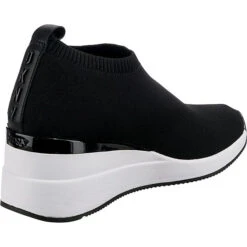 DKNY Pavi - Slip On Wedge Sneaker 70mm Slip-On-Sneaker - Schwarz -Schuhgeschäft 25766158 05