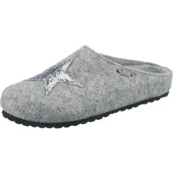 Pantoffeln - Hellgrau