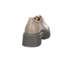 MJUS Damen Schnürhalbschuhe Halbschuhe Klassisch Elegant Schuhe Glattleder Uni Schnürschuhe - Beige -Schuhgeschäft 26627945 04