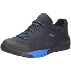 Waldläufer Herren Comfort Schnürschuh Sportliche Halbschuhe - Blau