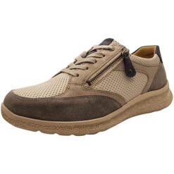 Schnürhalbschuhe - Grau