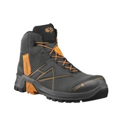 Haix Sicherheitsschuhe Haix CONNEXIS Safety+ GTX Mid Grau/orange - Orange