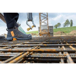 Haix Sicherheitsschuhe Haix CONNEXIS Safety+ GTX Mid Grau/orange - Orange -Schuhgeschäft 27268341 04