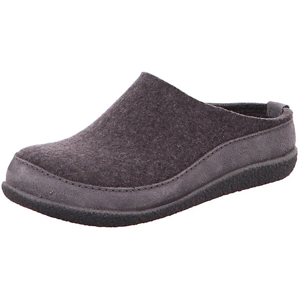 Haflinger Hausschuhe - Grau 3 Haflinger Hausschuhe - Grau