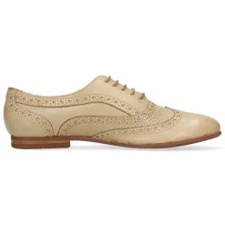 Sonia 1 Oxford Schuhe Brogues - Beige -Schuhgeschäft 27309488 03