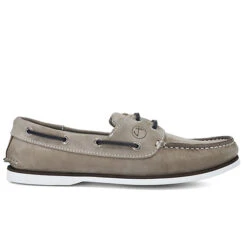 Herren Bootsschuhe Uvongo Taupe Nubukleder - Braun -Schuhgeschäft 27312935 03