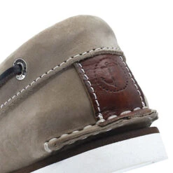 Herren Bootsschuhe Uvongo Taupe Nubukleder - Braun -Schuhgeschäft 27312935 06