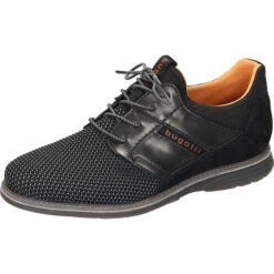 Bugatti Sandhan Comfort Klassische Halbschuhe - Schwarz