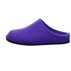 Haflinger Hausschuhe - Lila 10 Haflinger Hausschuhe - Lila -Schuhgeschäft 27757671 02
