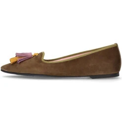 Pretty Ballerinas Tyra Ballerinas Mit Feiner Spitze - Orange