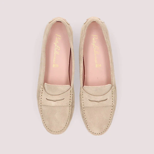 Pretty Ballerinas Josephine Luxuriöser Flacher Mokassin - Braun 4 Pretty Ballerinas Josephine Luxuriöser Flacher Mokassin - Braun – Bild 2