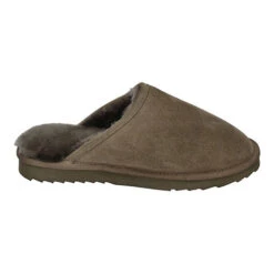Warmbat Classic Suede Lammfell-Hausschuhe - Grün -Schuhgeschäft 28404033 04