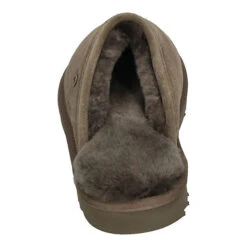 Warmbat Classic Suede Lammfell-Hausschuhe - Grün -Schuhgeschäft 28404033 05