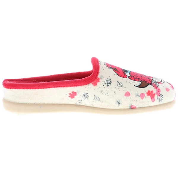 Damen Hausschuhe Pantoletten Pantoffeln Eule Beige/rosa/mehrfarbig - Mehrfarbig 8 Damen Hausschuhe Pantoletten Pantoffeln Eule Beige/rosa/mehrfarbig - Mehrfarbig – Bild 6