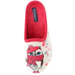 Damen Hausschuhe Pantoletten Pantoffeln Eule Beige/rosa/mehrfarbig - Mehrfarbig 15 Damen Hausschuhe Pantoletten Pantoffeln Eule Beige/rosa/mehrfarbig - Mehrfarbig -Schuhgeschäft 28478881 07