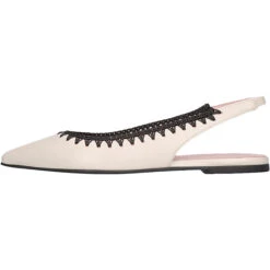 Pretty Ballerinas Coton Sling-Ballerinas - Offwhite 6 Pretty Ballerinas Coton Sling-Ballerinas - Offwhite -Schuhgeschäft 28532916 02
