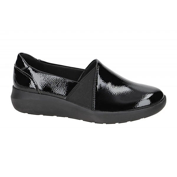 Clarks Damenschuhe KAYLEIGH STEP Komfort-Slipper - Schwarz 10 Clarks Damenschuhe KAYLEIGH STEP Komfort-Slipper - Schwarz – Bild 8