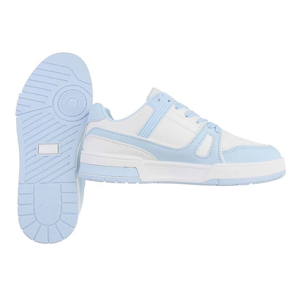 Sneakers Low Lochschnürung, Flach, 4 Sneakers Low Lochschnürung, Flach, – Bild 2