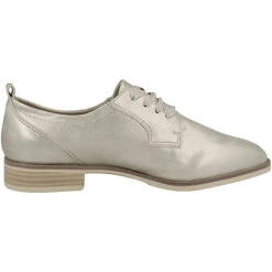 Tamaris 1-23204-20 Schnürschuhe Damen Klassische Halbschuhe - Gold -Schuhgeschäft 29348073 03