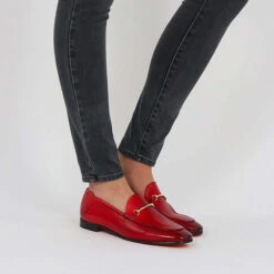 Scarlett 22 Loafers Loafers - Rot -Schuhgeschäft 29636389 06