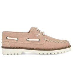 Damen Bootsschuhe Hanf Und Vegan Pasjaca Rosa - Rosa -Schuhgeschäft 29825208 04