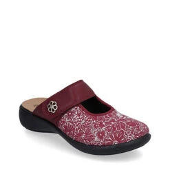 Westland Korsika 349 | Hausschuh Für Damen | Rot Korsika 349, Bordo Pantoffeln - Bordeaux -Schuhgeschäft 30009034 11