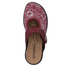 Westland Korsika 349 | Hausschuh Für Damen | Rot Korsika 349, Bordo Pantoffeln - Bordeaux -Schuhgeschäft 30009034 16