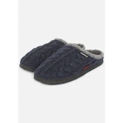 Giesswein Hausschuhe Neudau Hüttenschuhe - Dunkelblau -Schuhgeschäft 4999348 11