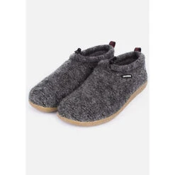 Giesswein Damen Hüttenschuhe Geschlossene Hausschuhe - Grau -Schuhgeschäft 7274302 11