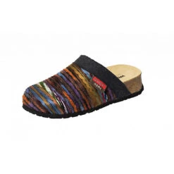 Hausschuh Art. 41525 Keilsohle Hausschuhe - Mehrfarbig