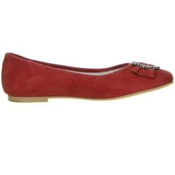 Damen Ballerinas Rot - Rot -Schuhgeschäft 8902293 06