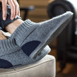 Giesswein Hüttenschuhe Kramsach Adults Hüttenschuhe - Grau -Schuhgeschäft 8955191 07